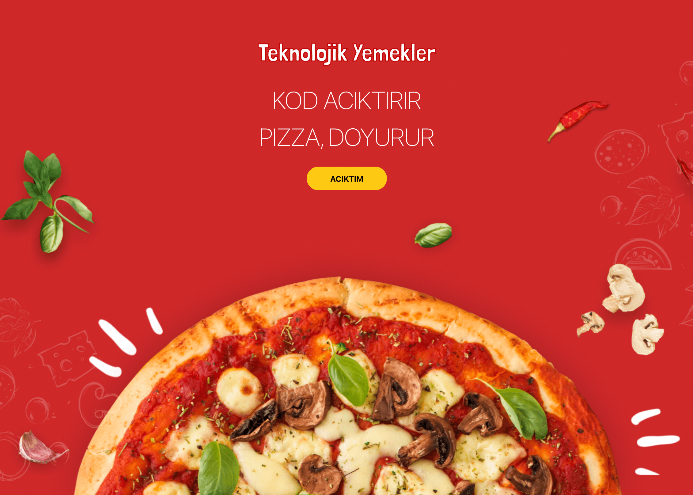 Pizza Order Website